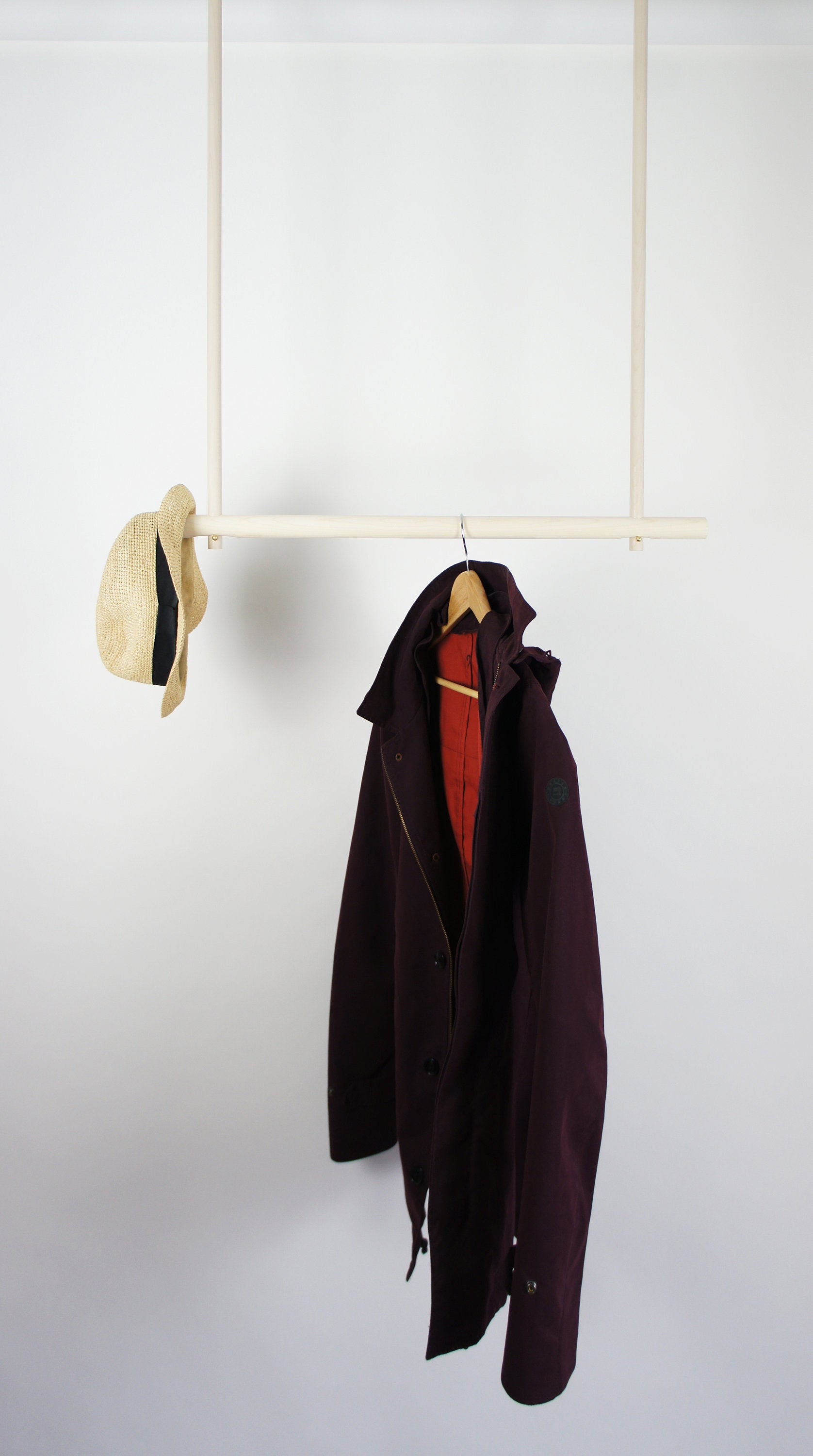 Maple Clothes Hanger - Garde-Robe en Érable Différentes Longueurs Bois