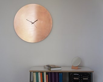 Copper Raw Grande - Wall Clock