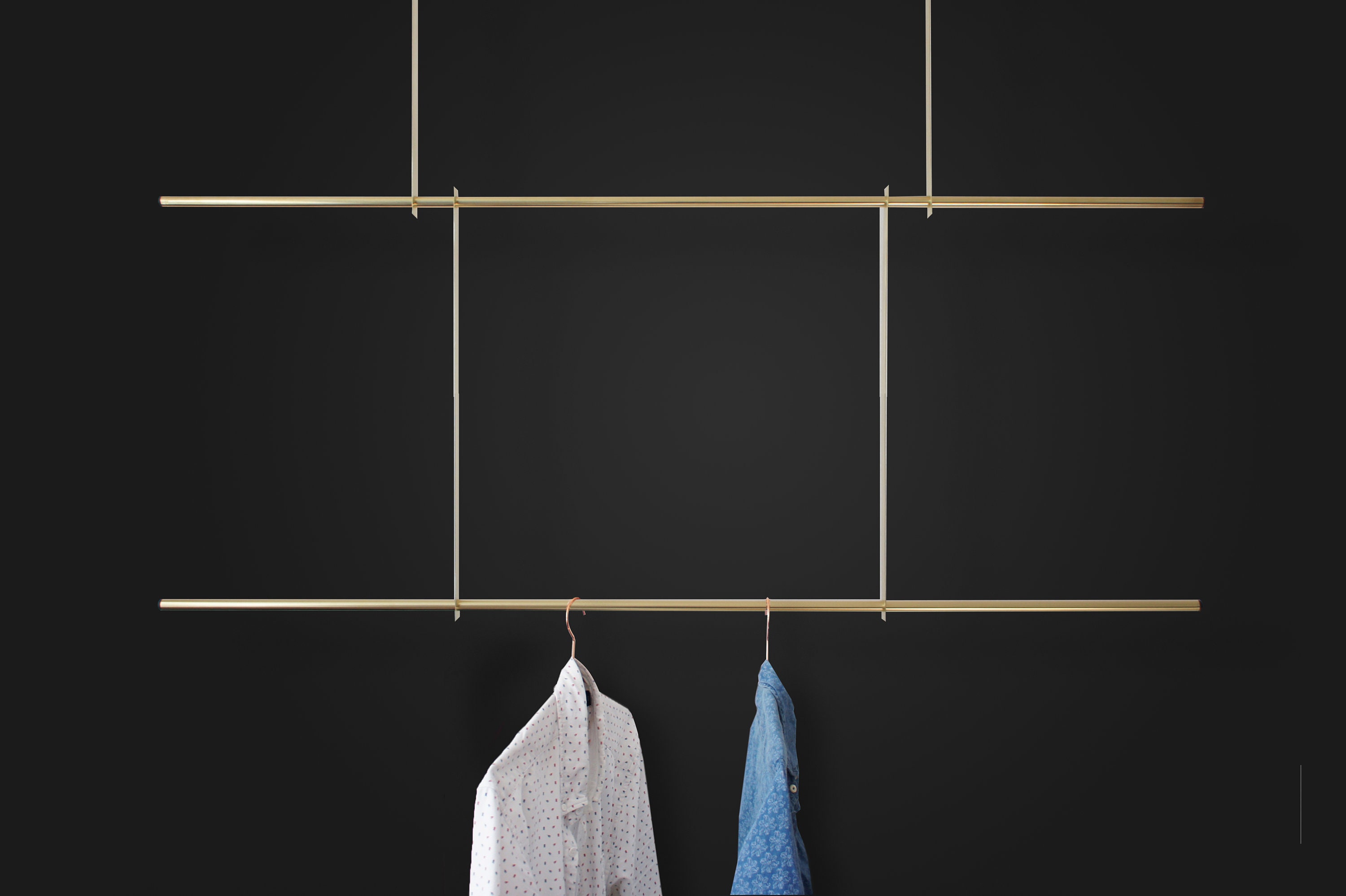 Sleek Copper Brass Hanger Multiple Sizes Available Etsy