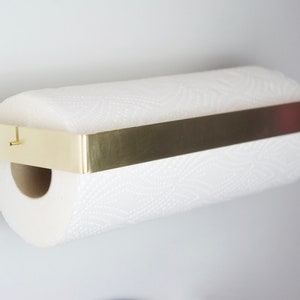 Brass Kitchen Roll Holder - Etsy
