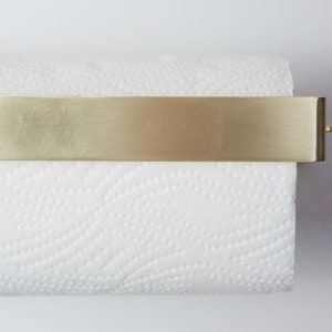 Brass Kitchen Roll Holder - Etsy