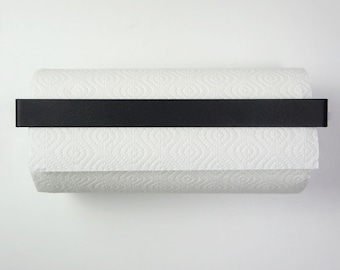 Black Steel Küchenrollenhalter für Wand