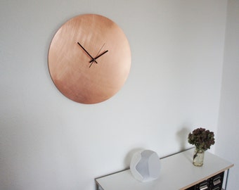 Copper Raw Medium - Wall Clock