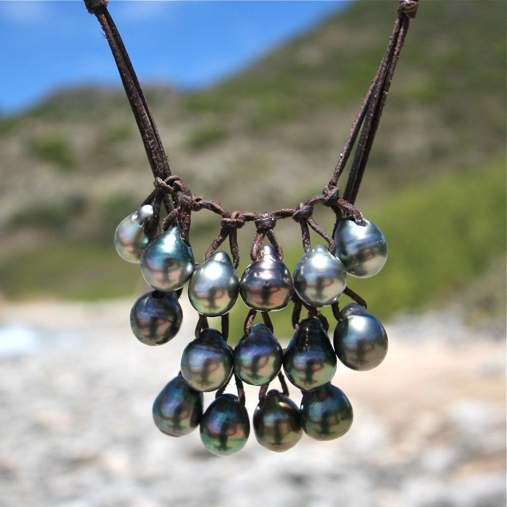 Beach Pearl Necklace – Ocean Wave Jewellery