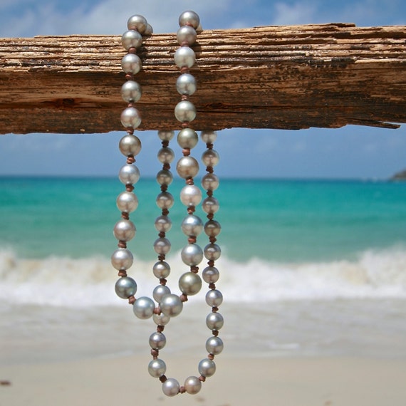 Pearl Slider Necklace – Earth Grace Artisan Jewelry
