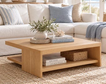 Modern TV Unit, Wooden Media Console, 100cm Square TV Stand, Open Shelf Entertainment Unit, Living Room Storage, Disassembled Furniture