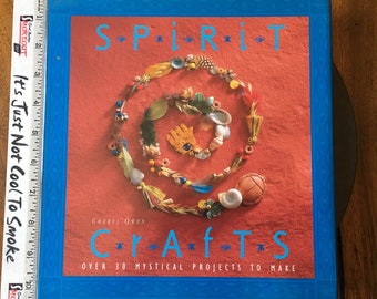 Like New 1997 Spirit Crafts book Cheryl Owen Hardcover 30+ DIY Latin Japan multi cultural kid craft user guide templates Teacher unisex gift