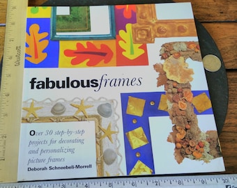 Fabuleux cadres VTG comme neufs, plus de 30 bricolages, étape par étape, réalisation d'une photo, création de projets de cadres, livre, décoration, cadeaux artistiques techniques mixtes personnalisés