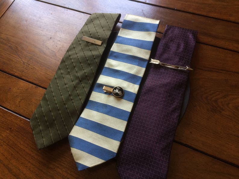 CHOOSE 1 or BOTH vintage all pure silk Kenneth Cole army green or purple suit neck tie suit costume accessory designer necktie gift for him