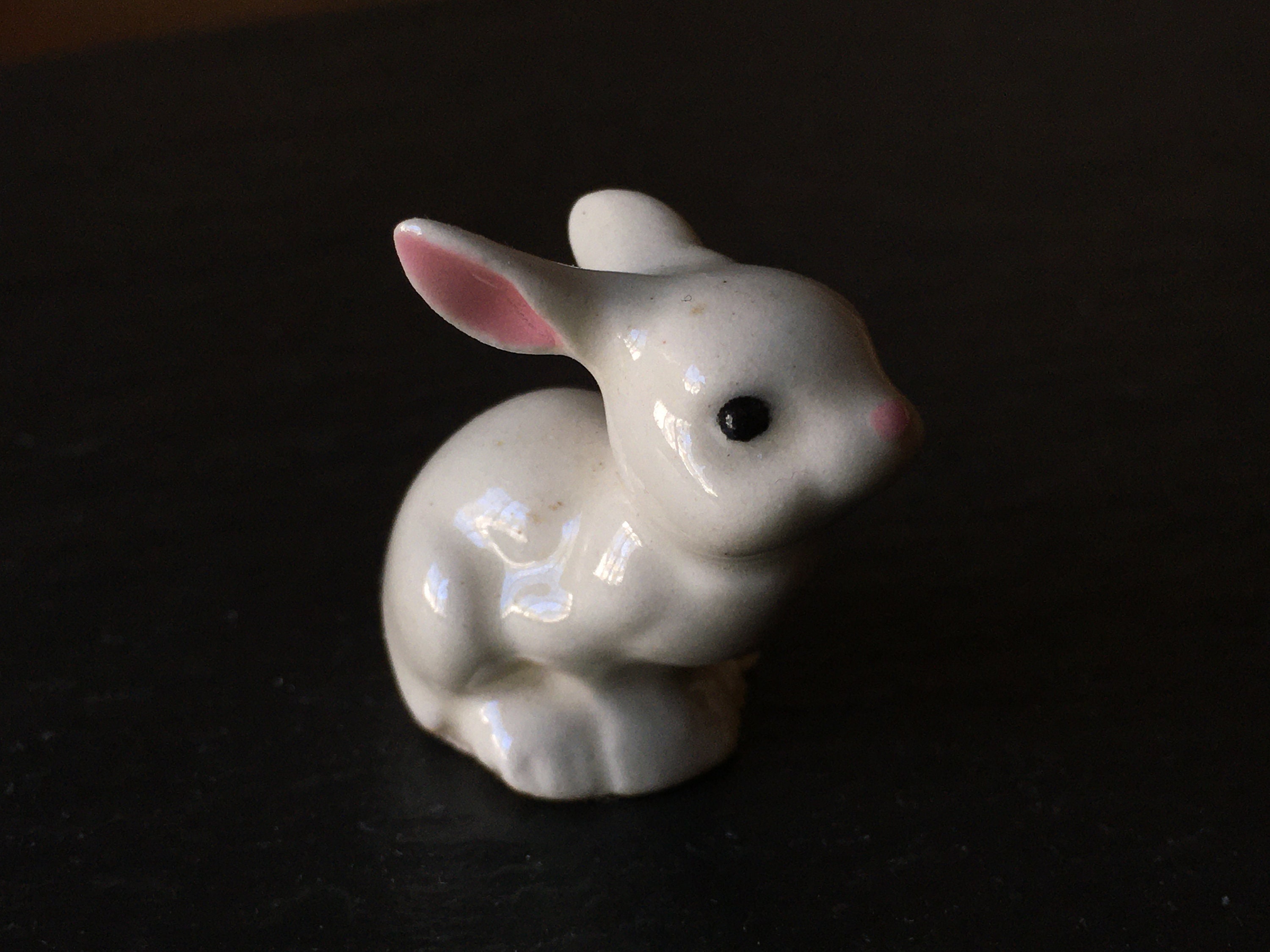 Vintage Hagen Renaker Cottontail Rabbit Bunny Baby Miniature Ceramic - Ruby  Lane