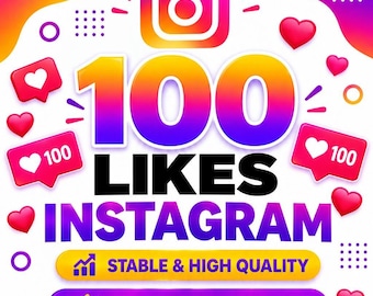 Instagram 100 Like Post Growth | Promotion Guide | Real & Organic Service