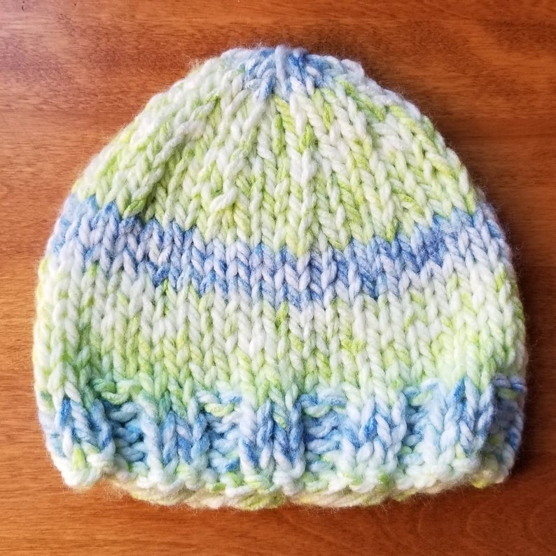 jersey knit newborn hat