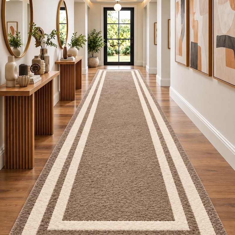Taupe Hall Runners - Etsy UK