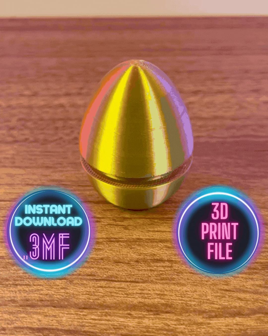 Easter Egg Fidget Clicker – 3D Print File • Mechanical Clicker ...