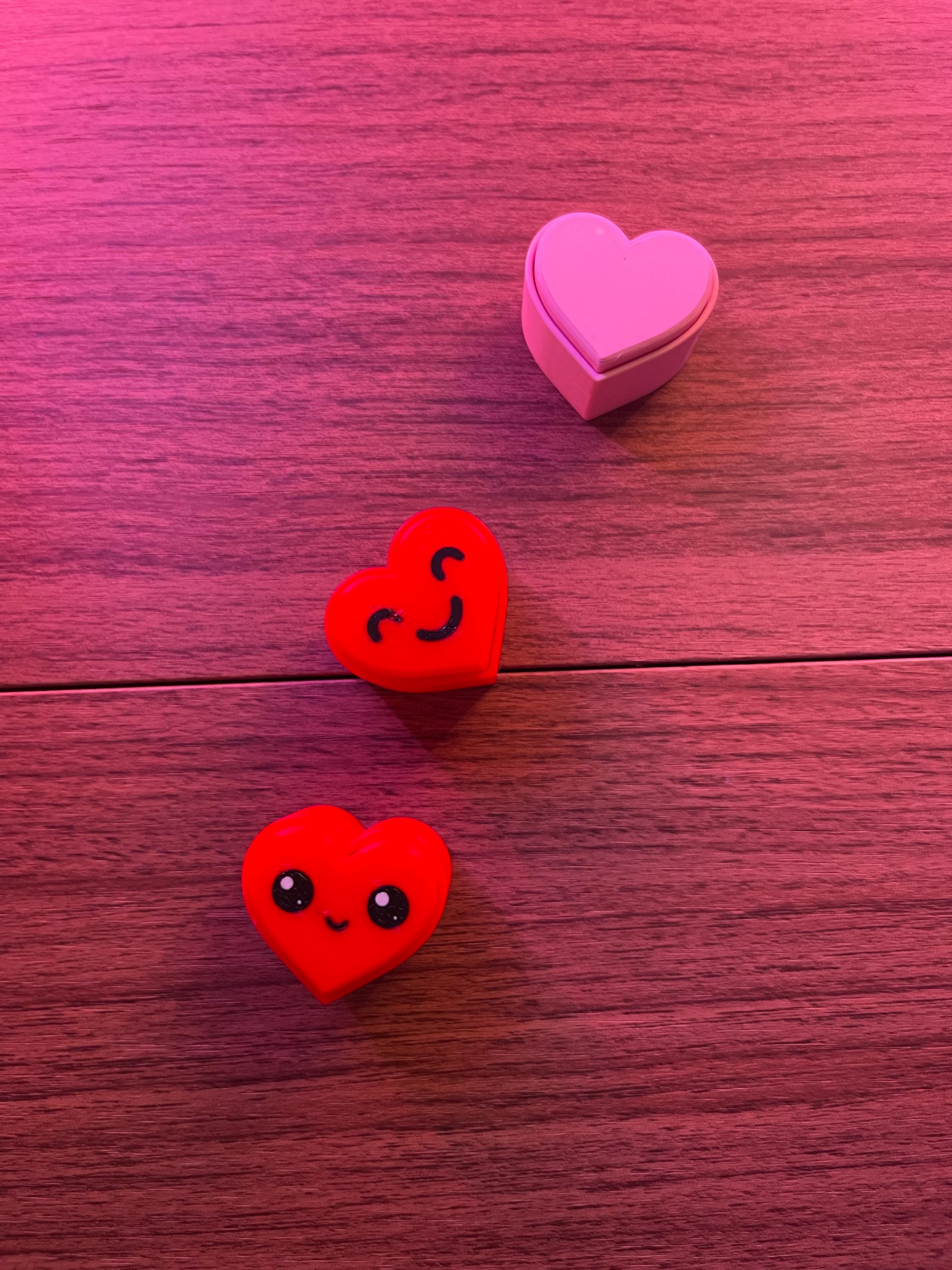 Lil Heart Fidget Clicker – 3D Print File Valentine • Mechanical Clicker ...