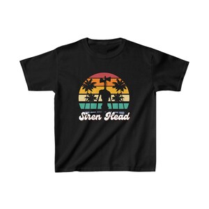 Siren Head / Retro Siren Head Kids Heavy Cotton Tee