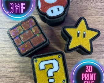 Conjunto de Fidget Clickers com Inspiração Retrô – Arquivo para Impressão 3D • Clickers Mecânicos • DOWNLOAD DIGITAL
