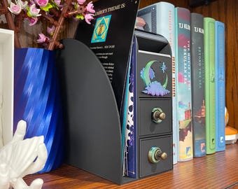 Bookshelf Organizer – Book Annotation Station, 3D Printed