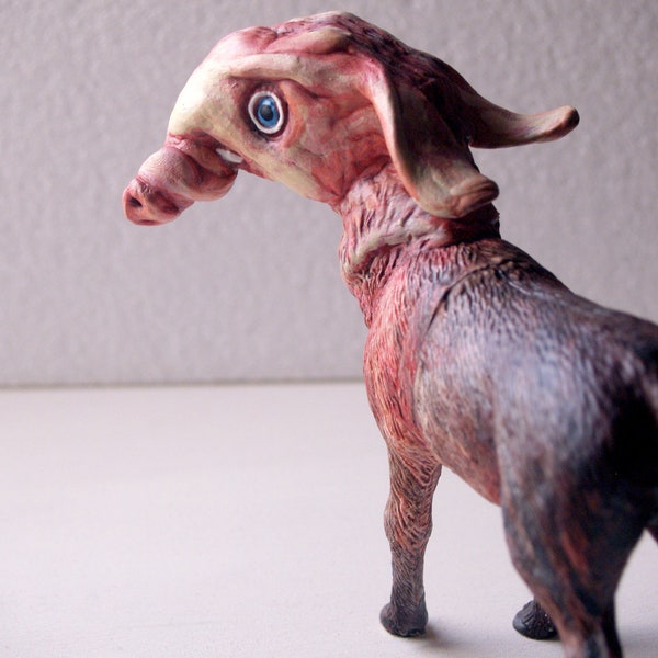 Art Doll Animal Sculpture Gunther - Rat Doe Figurine