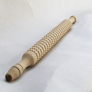 Felting Tool with grooves and handles. The Big One. Handmade Wooden Tool for Wet and Nuno Felting. image 1