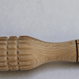 Felting Tool with grooves and handles. The Big One. Handmade Wooden Tool for Wet and Nuno Felting. image 5