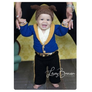 crochet Disney&#39;s &#39;Beast&#39; inspired Deluxe set