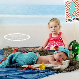 Conjunto de crochet &#39;Caballito de mar&#39;