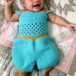 crochet Disney's 'Jasmine' inspired princess jumper with slippers- size newborn-12months