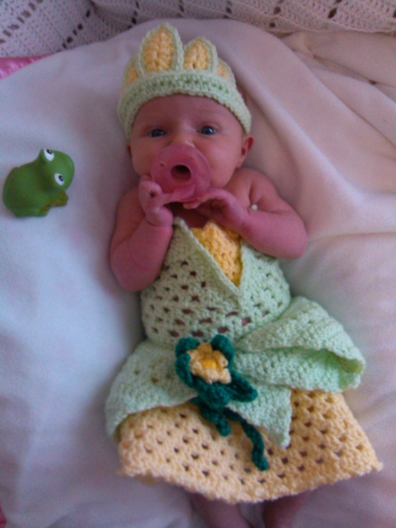 Crochet Disney's Tiana From 'princess and the Frog' Inspired Dress - Etsy