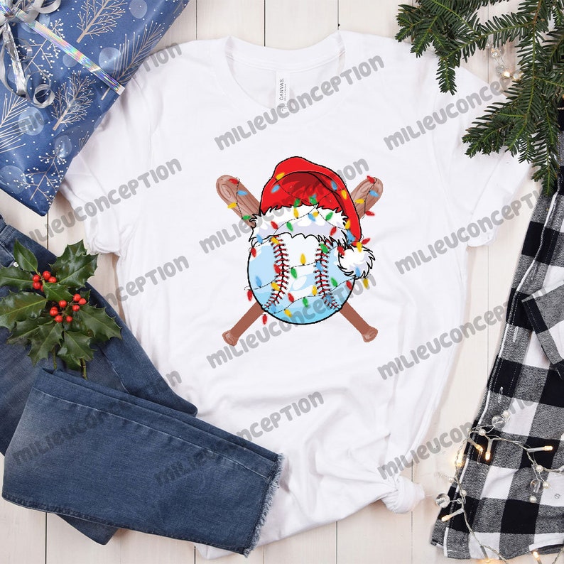 Christmas Baseball Svg, Christmas Sport Svg, Xmas Baseball Svg, Funny