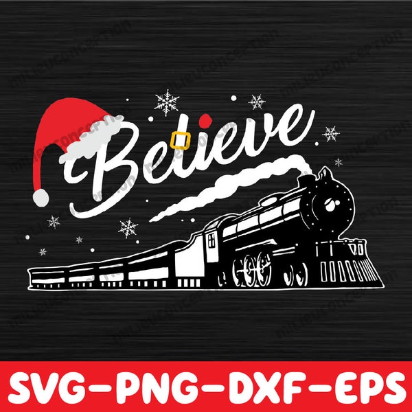 Christmas North Pole Polar Express All Abroad Xmas Santa Svg, Merry Christmas Svg, Christmas Vibes Svg, Digital download