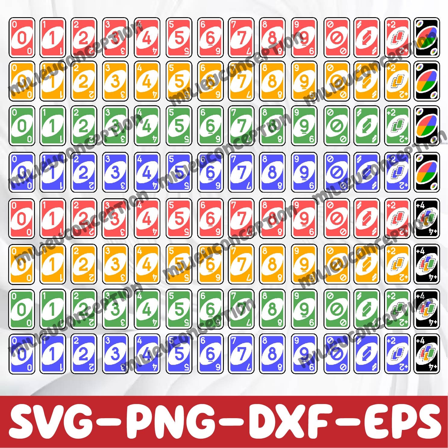 Uno Reverse Cards SVG PNG