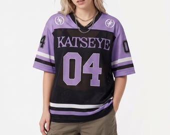 Custom KATSEYE Jersey, Kpop Concert Shirt, Personalized Name Number Hockey Tee, Gift for Pop Fan