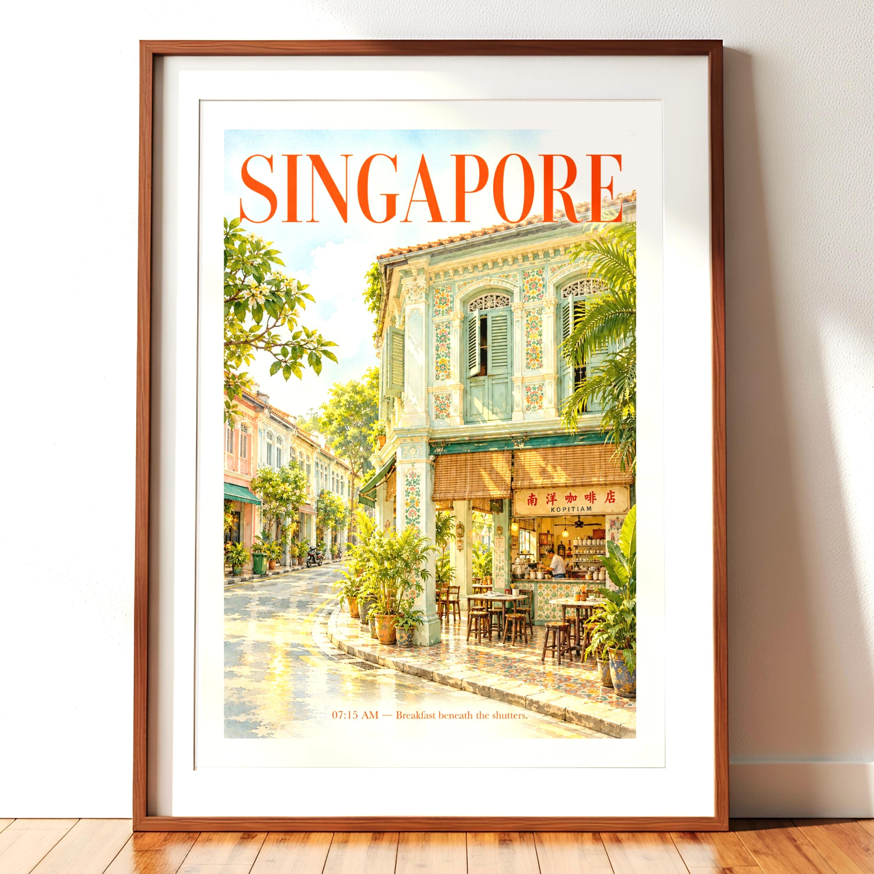 Singapore Poster - Etsy Singapore