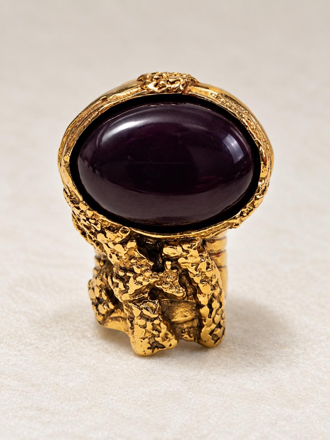 Yves Saint Laurent Arty Ring - Etsy Yves Saint Laurent Arty Ring - Etsy
