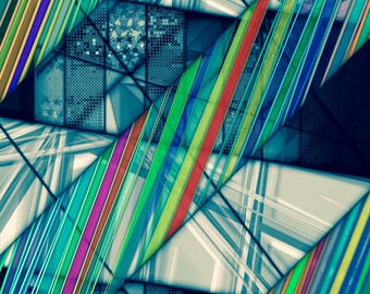 My Abstract Pattern Art Set, Modern Printable Geometric Wall Art, Colorful Digital Download