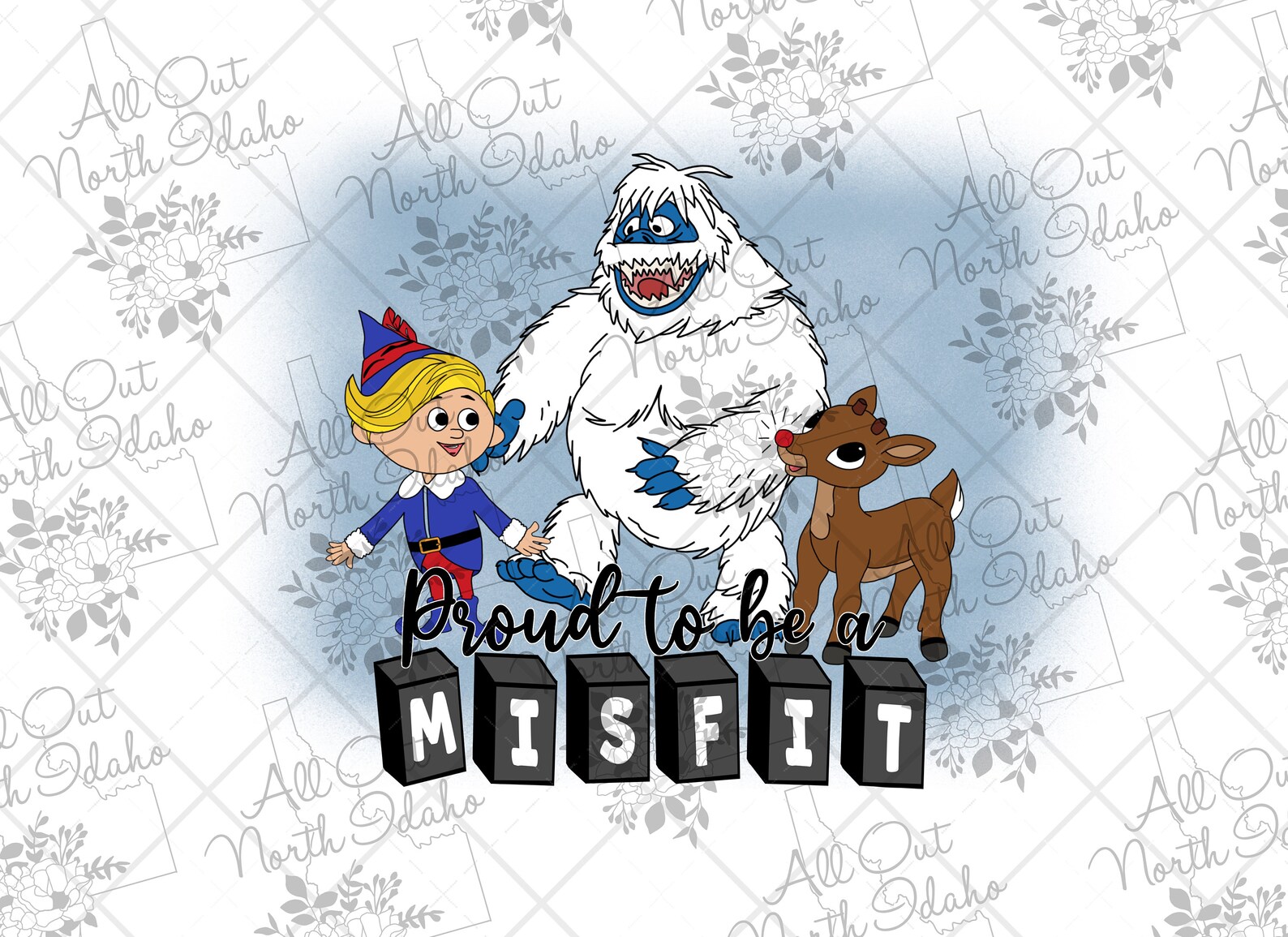 Proud to Be a Misfit PNG Misfit Christmas PNG Etsy