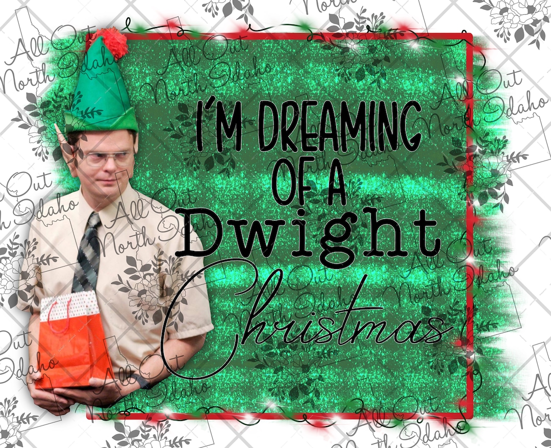 Dwight Christmas Png Digital Download Etsy