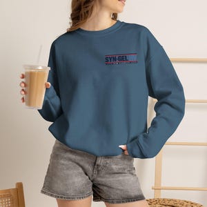 Syn-Gel HV Sweatshirt, Mortuary Science Crewneck, Thanatopraxy Gift (50/50 Cotton-Poly)