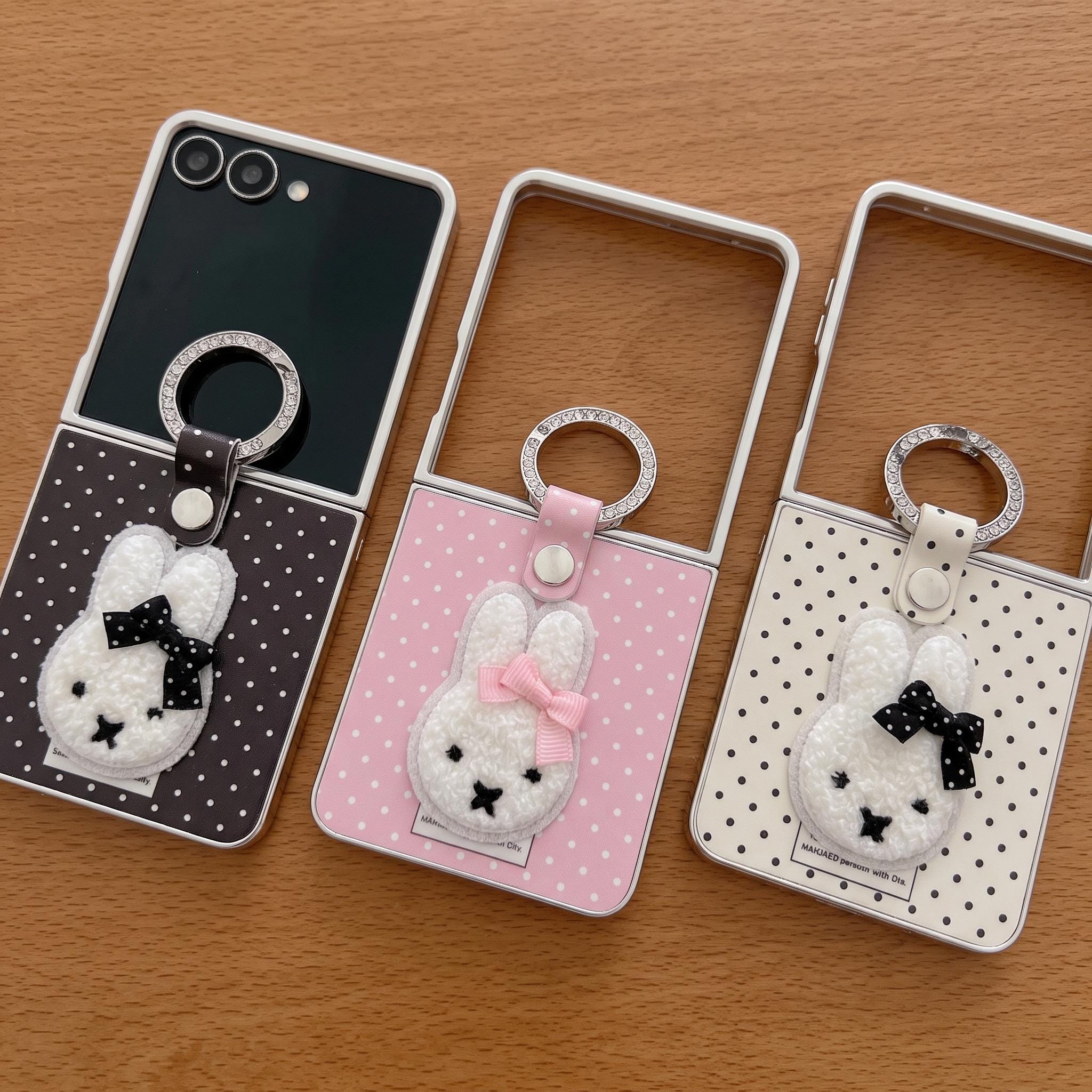 うさぎ携帯パーツ Z Flip 7 Case Bunny - Etsy