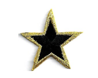 thumbnail image 2 of Armycrew Flexfit Snapback Cap – Security Officer Star – Black With Gold Embroidered Patch 2 of 5