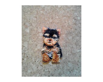 Yorkie Patch Etsy