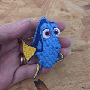 Dory - Finding Dory - Movie - Nemo - Fully Embroidered Iron On Applique Patch - BR