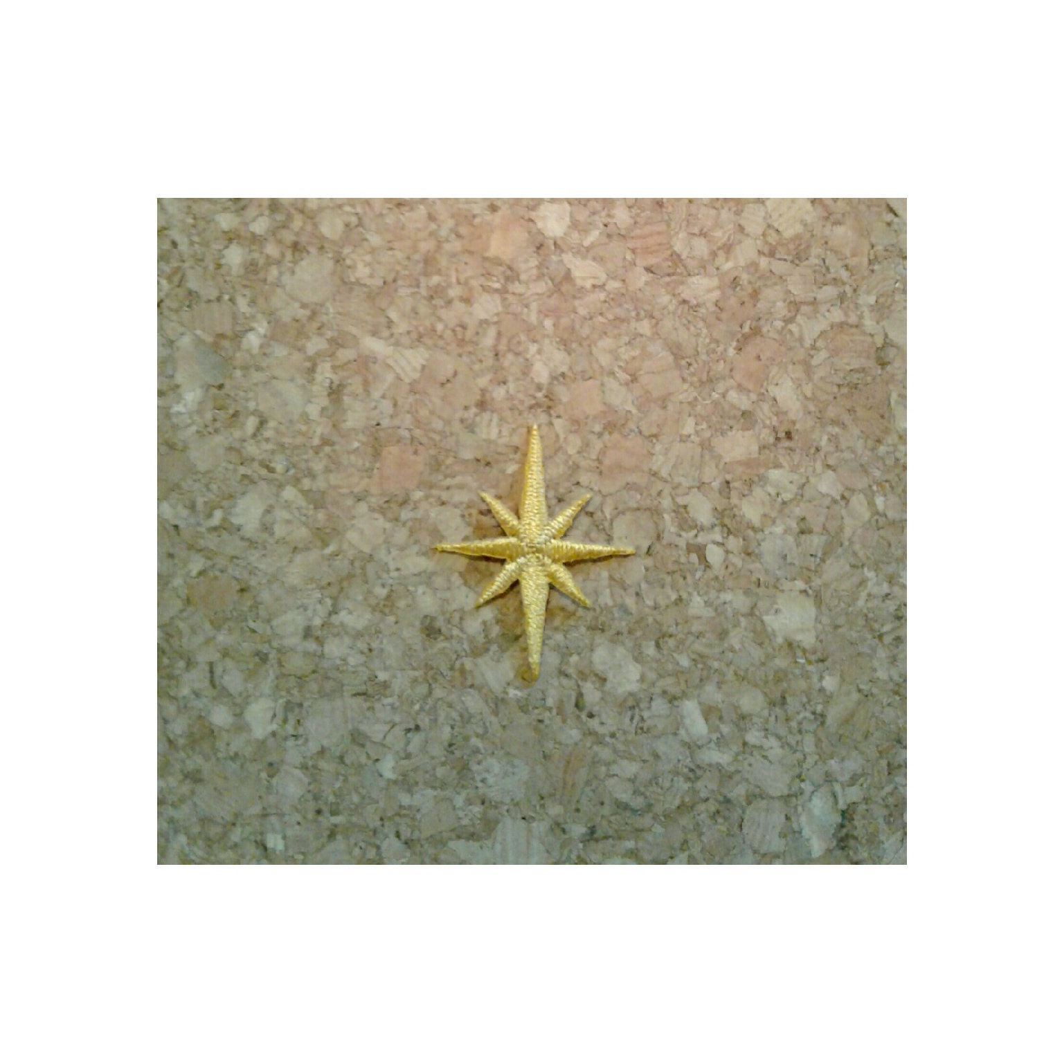 Gold Star Sticker Patch – These Are Things