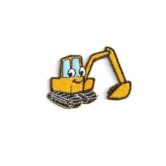 Iron on Excavator Patch Iron on Excavator Patch