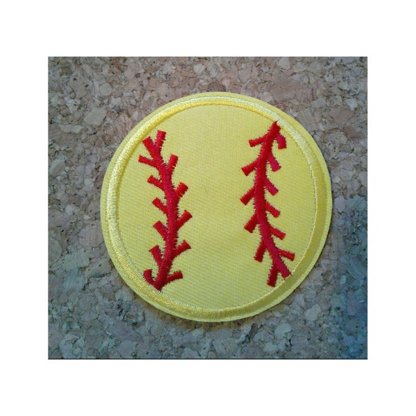 Softball - Little League - Sports - Coach - Embroidered Iron On Patch - Crafts