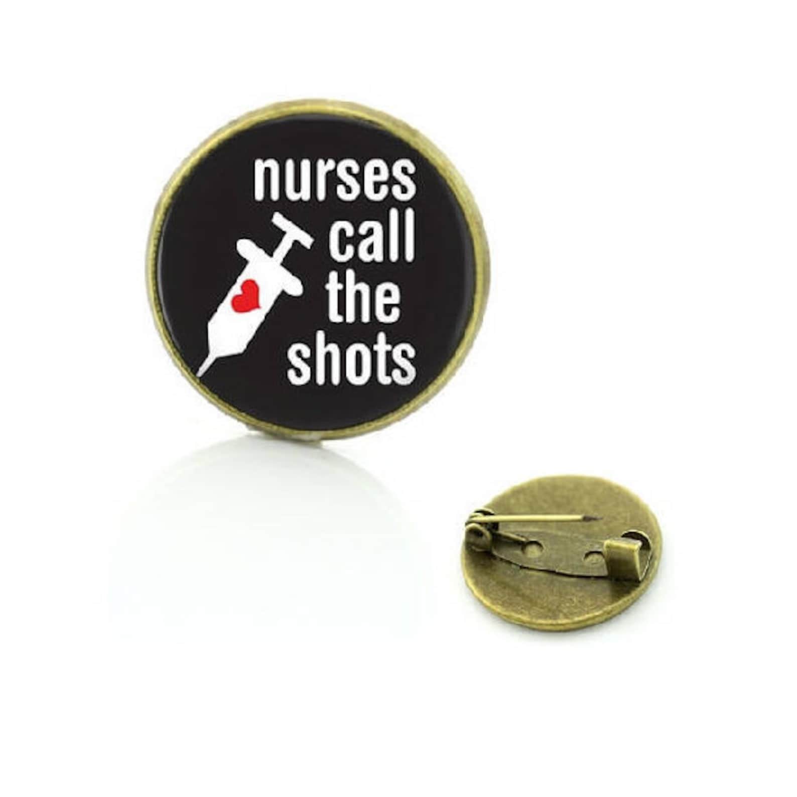 Nurse Calls the Shots Medical Student Pin Brooch | Etsy