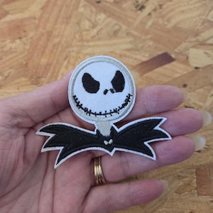 Jack - Nightmare Before Christmas - Pumpkin King - Embroidered Iron On Patch