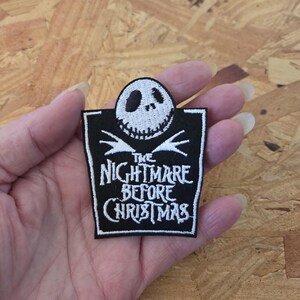 Jack - Nightmare Before Christmas - Halloween - Pumpkin King - Embroidered Iron On Patch - Crafts - B