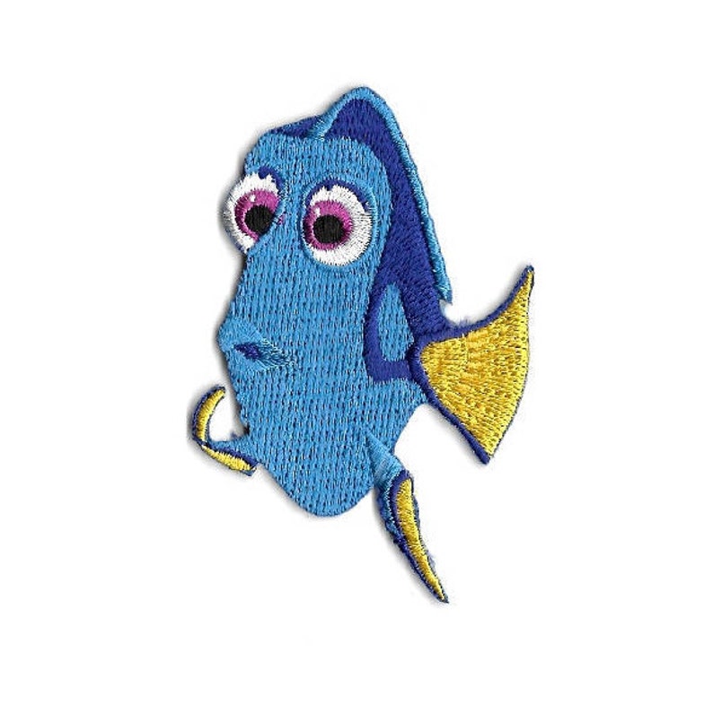 Dory - Finding Dory - Movie - Nemo - Fully Embroidered Iron on Applique ...